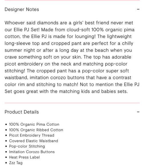 Ellie PJ Set in Dew - Picture 2 of 6